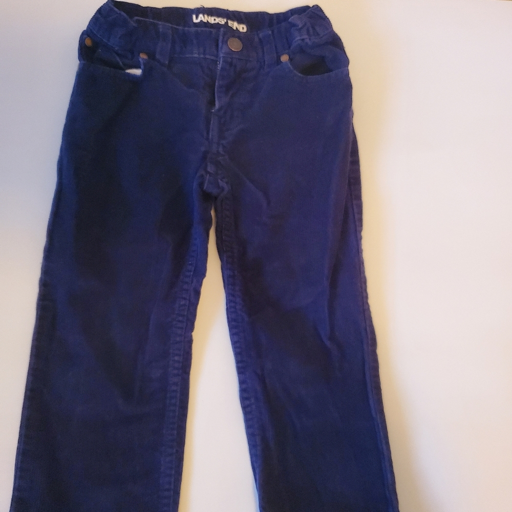 Euc Lands' End curduroy pants ,size 3t boys